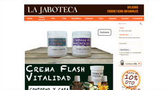Desktop Screenshot of lajaboteca.com