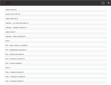 Tablet Screenshot of lajaboteca.com